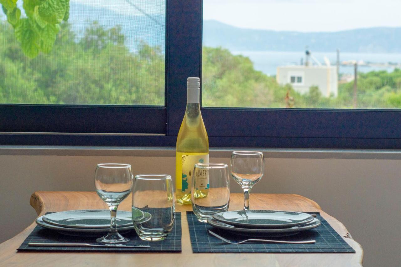 Cavos Luxury Apartments キサモス エクステリア 写真